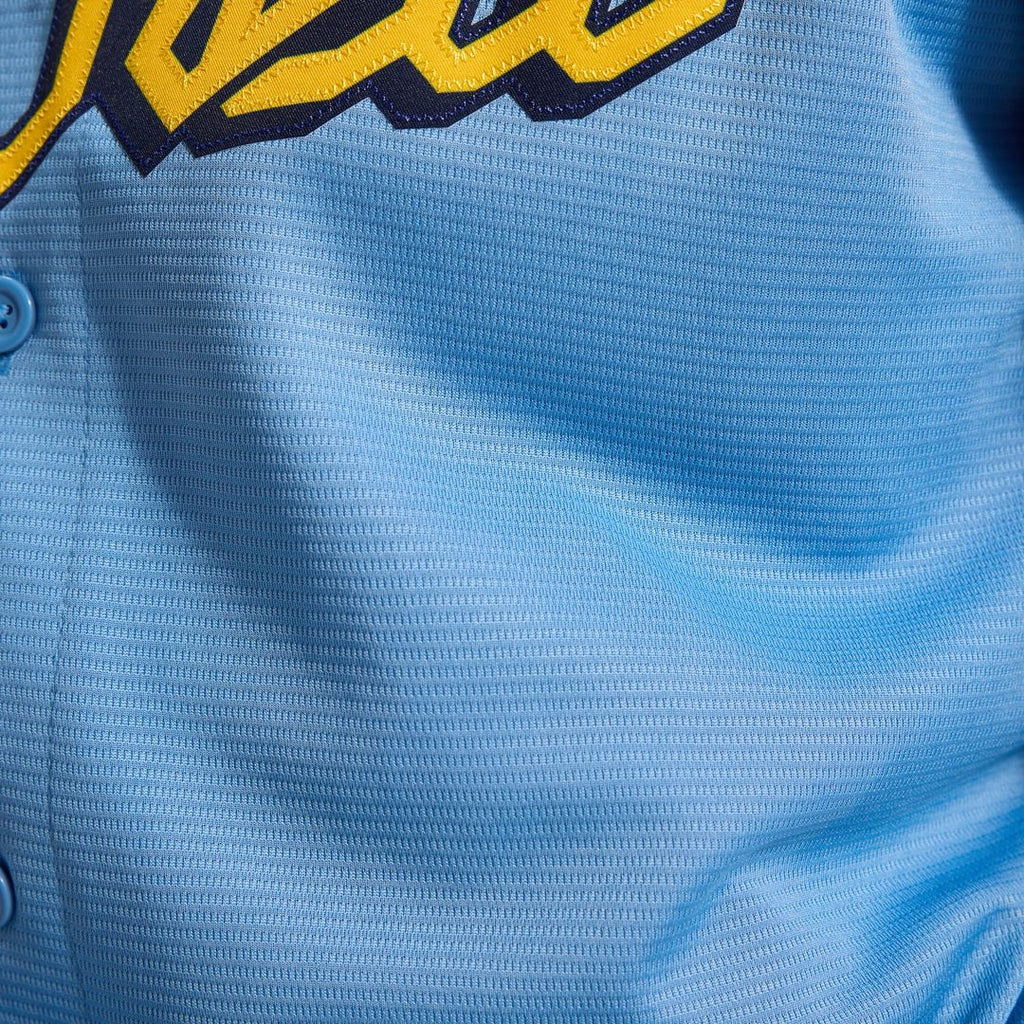 Milwaukee Brewers Nike City Connect Replica Team Jersey - Powder Blue Official MLB Team Apparel Baseball Fan Gear