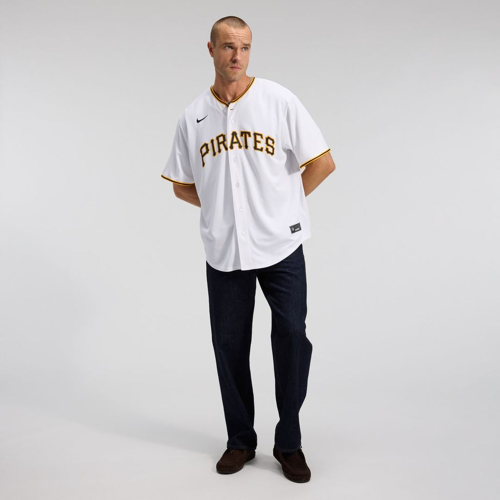 Paul Skenes Pittsburgh Pirates Nike Home Replica Player Jersey - White Official MLB Team Apparel Baseball Fan Gear