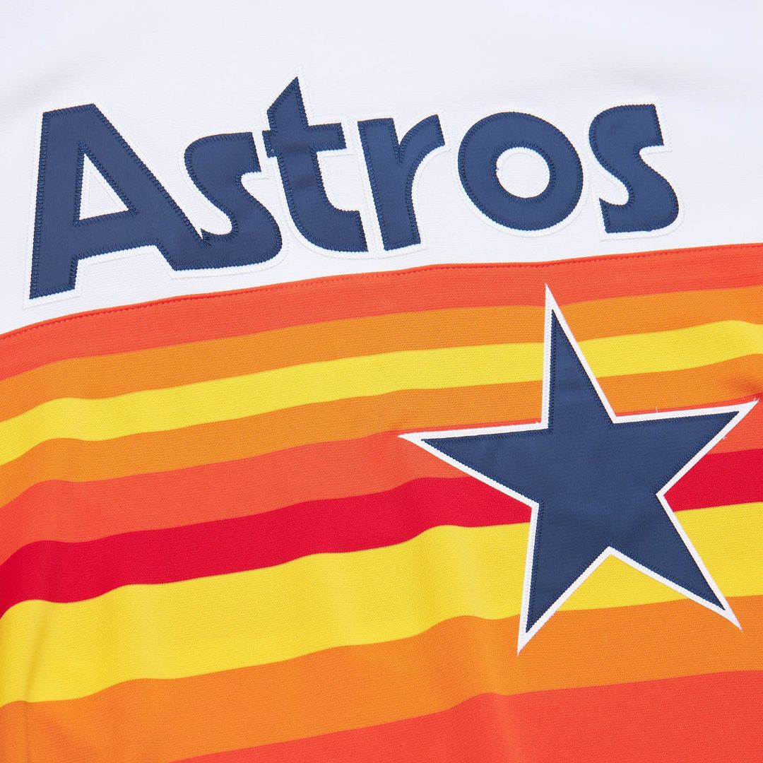 Craig Biggio Houston Astros Mitchell & Ness 2004 Cooperstown Collection Authentic Throwback Jersey - White Official MLB Team Apparel Baseball Fan Gear