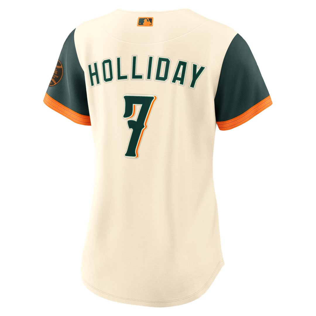 Jackson Holliday Baltimore Orioles Nike Women's 2026 City Connect Stadium Jersey - Cream Official MLB Team Apparel Baseball Fan Gear