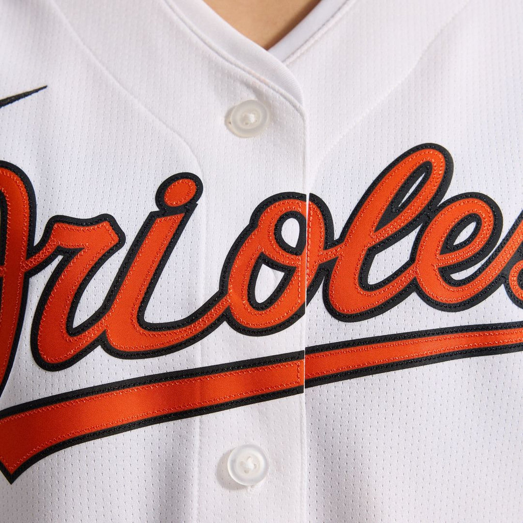 Baltimore Orioles Nike Women's Home Limited Jersey - White Official MLB Team Apparel Baseball Fan Gear
