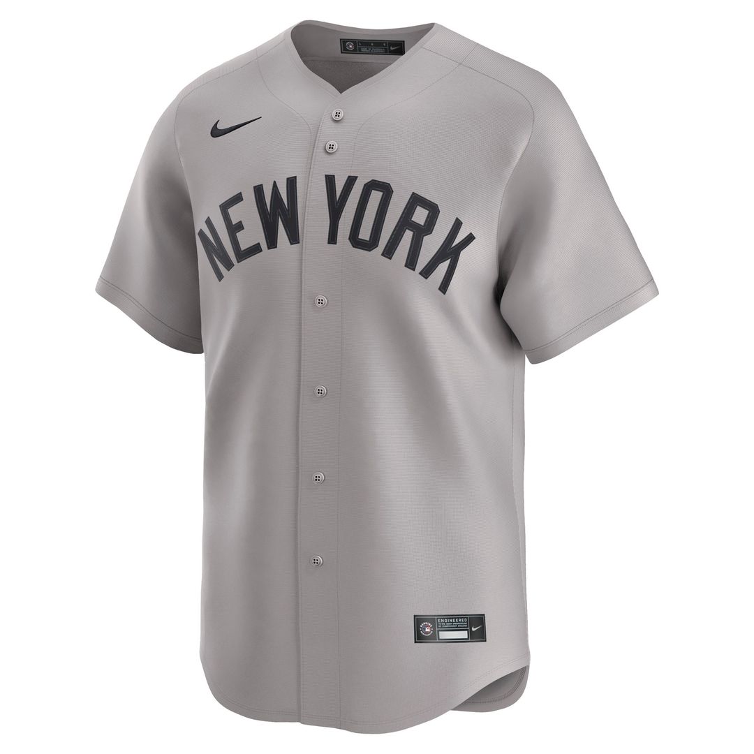 New York Yankees Nike Home Limited Custom Jersey - White Official MLB Team Apparel Baseball Fan Gear