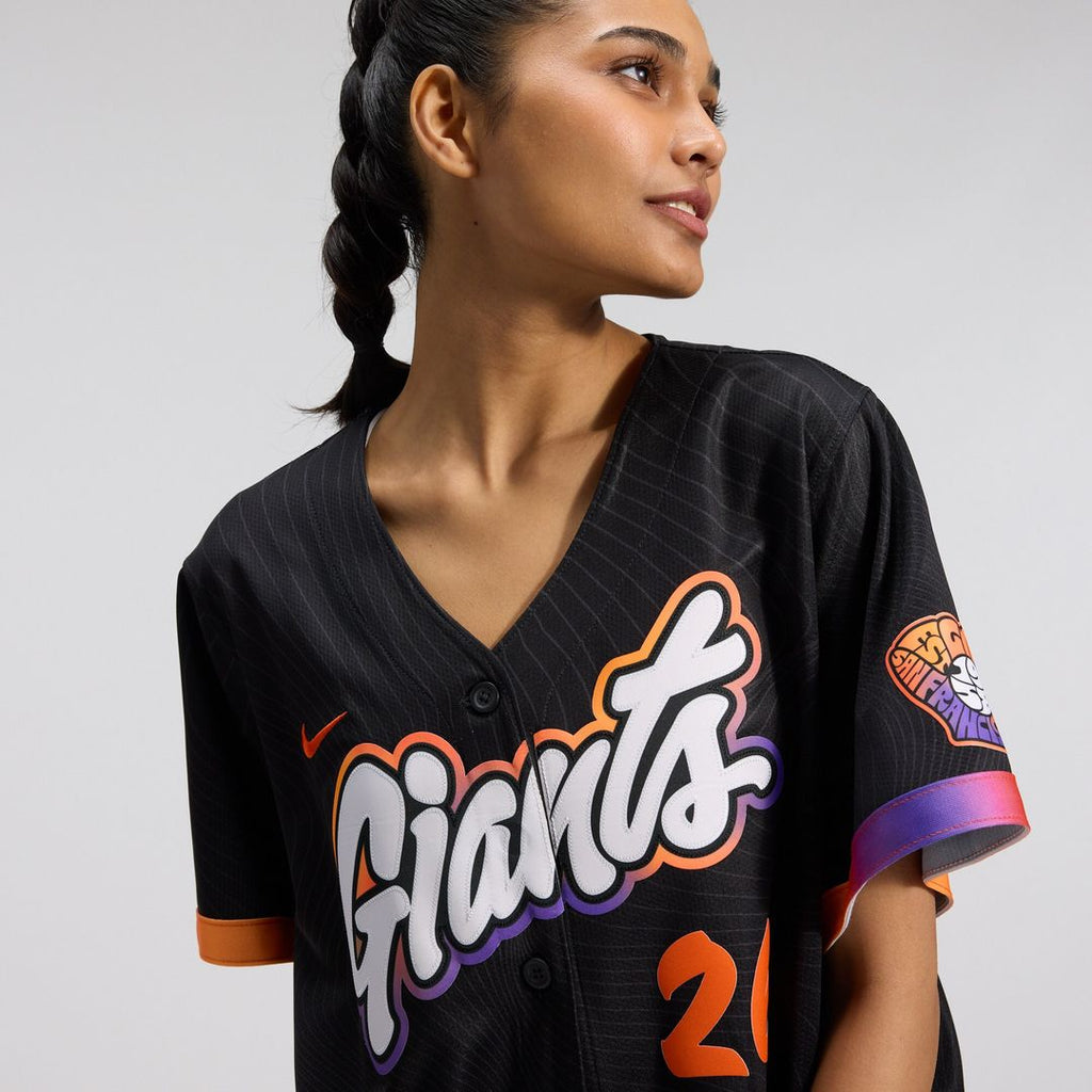 Matt Chapman San Francisco Giants Nike Women's 2025 City Connect Limited Jersey - Anthracite Official MLB Team Apparel Baseball Fan Gear