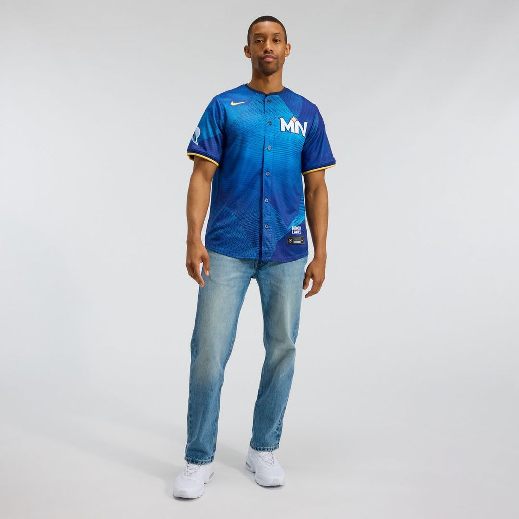 Minnesota Twins Nike City Connect Limited Jersey - Royal Official MLB Team Apparel Baseball Fan Gear