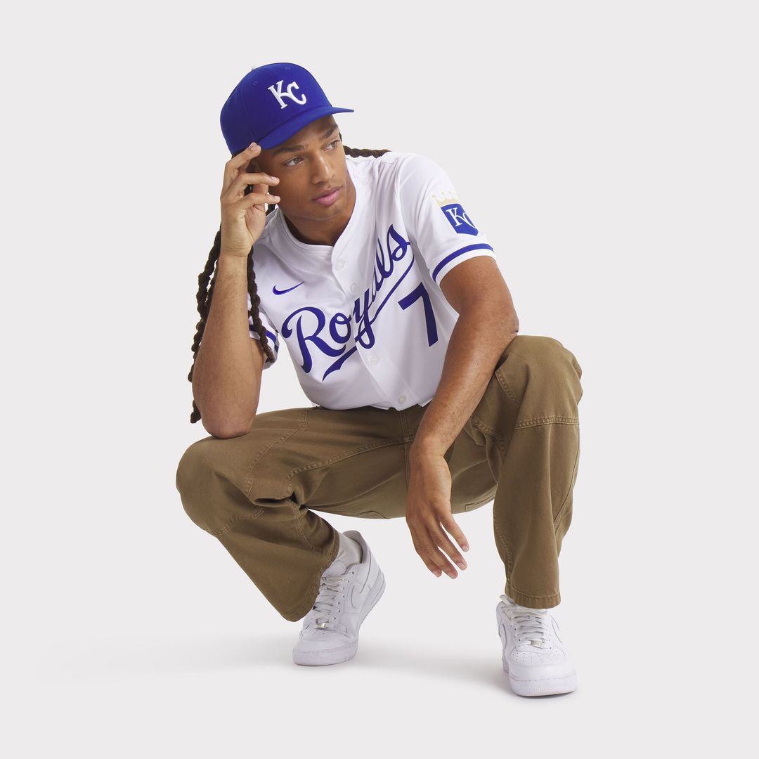 Bobby Witt Jr. Kansas City Royals Nike Home Limited Player Jersey - White Official MLB Team Apparel Baseball Fan Gear