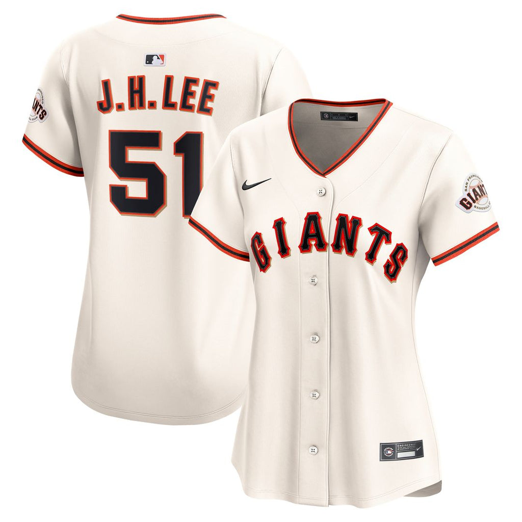 Jung Hoo Lee San Francisco Giants Nike Women's Home Limited Jersey - Cream Official MLB Team Apparel Baseball Fan Gear