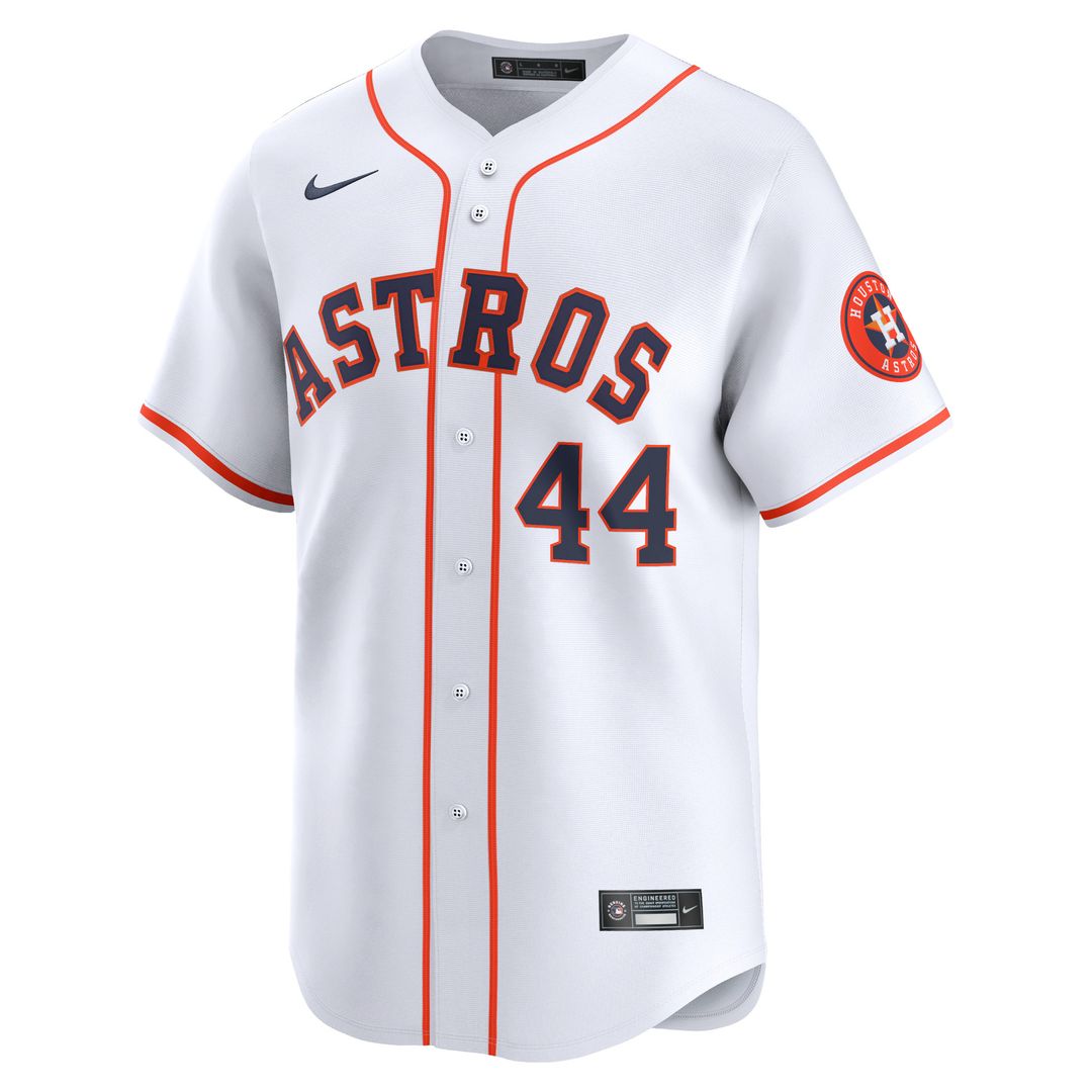 Yordan Alvarez Houston Astros Nike Home Limited Player Jersey - White Official MLB Team Apparel Baseball Fan Gear