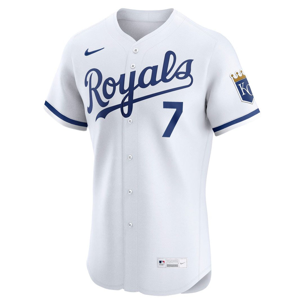 Bobby Witt Jr. Kansas City Royals Nike Alternate 2 Elite Player Jersey - Royal Official MLB Team Apparel Baseball Fan Gear