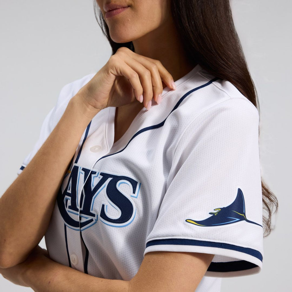 Tampa Bay Rays Nike Women's Home Limited Jersey - White Official MLB Team Apparel Baseball Fan Gear