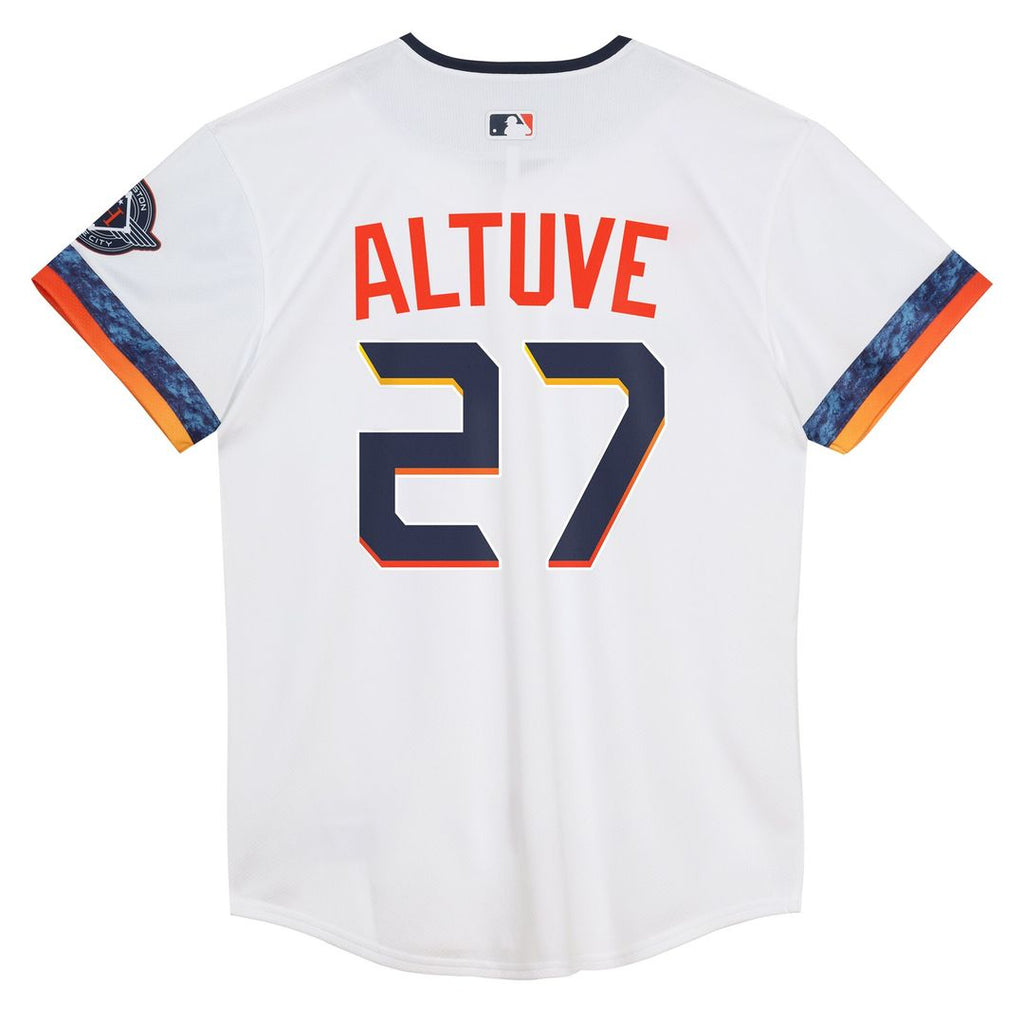 Jose Altuve Houston Astros Nike Preschool 2025 City Connect Limited Player Jersey - White Official MLB Team Apparel Baseball Fan Gear