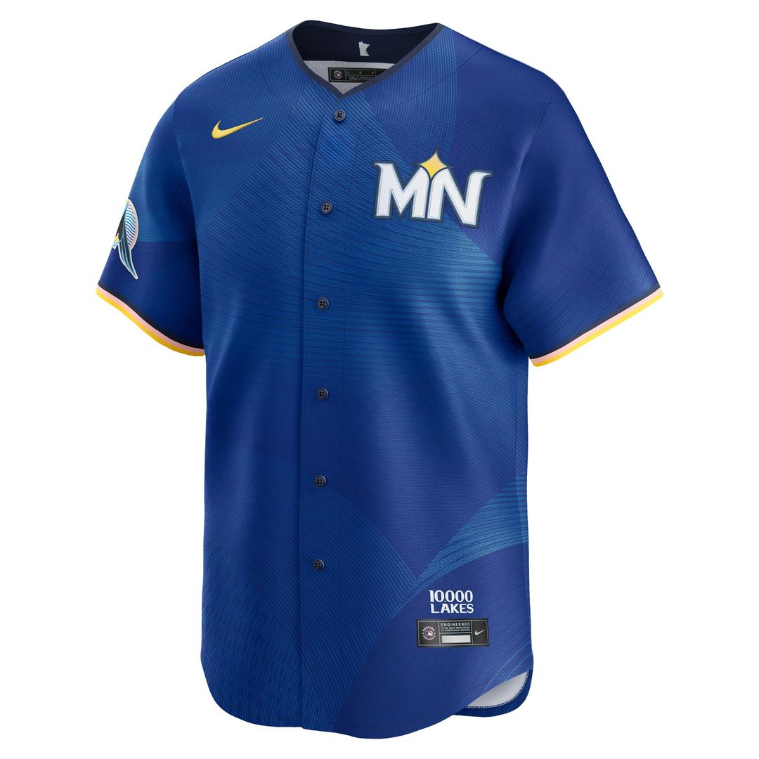 Minnesota Twins Nike City Connect Limited Jersey - Royal Official MLB Team Apparel Baseball Fan Gear
