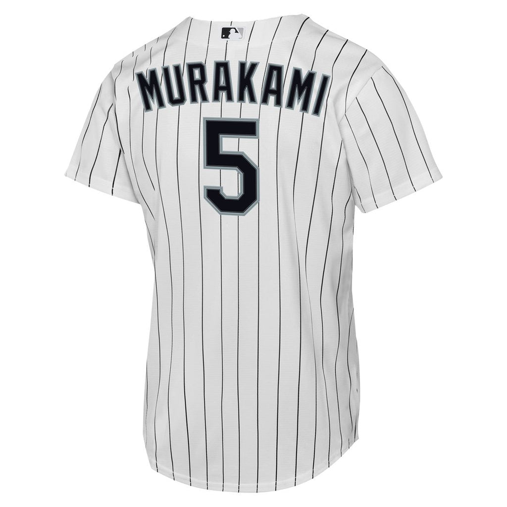 Munetaka Murakami Chicago White Sox Nike Youth Home Replica Jersey - White Official MLB Team Apparel Baseball Fan Gear