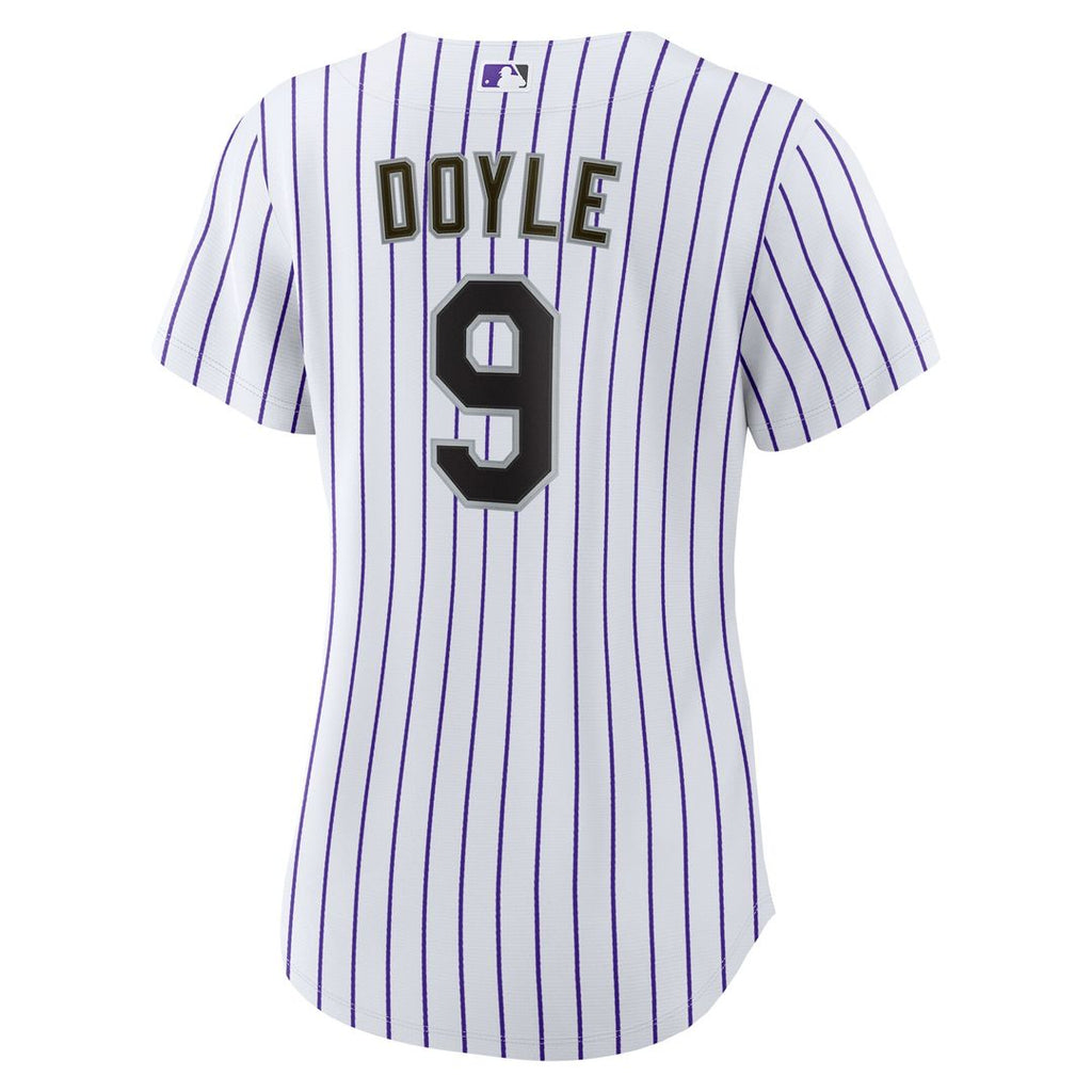 Brenton Doyle Colorado Rockies Nike Women's Home Replica Jersey - White Official MLB Team Apparel Baseball Fan Gear