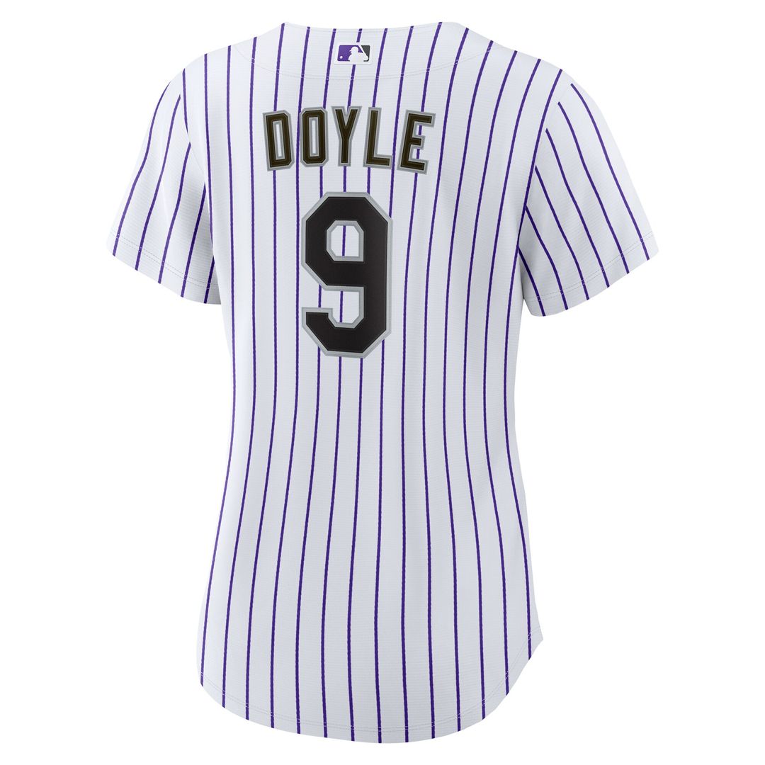 Brenton Doyle Colorado Rockies Nike Women's Home Replica Jersey - White Official MLB Team Apparel Baseball Fan Gear