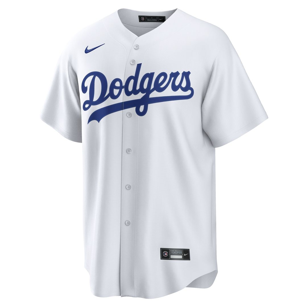 Rōki Sasaki Los Angeles Dodgers Nike Replica Jersey - White Official MLB Team Apparel Baseball Fan Gear