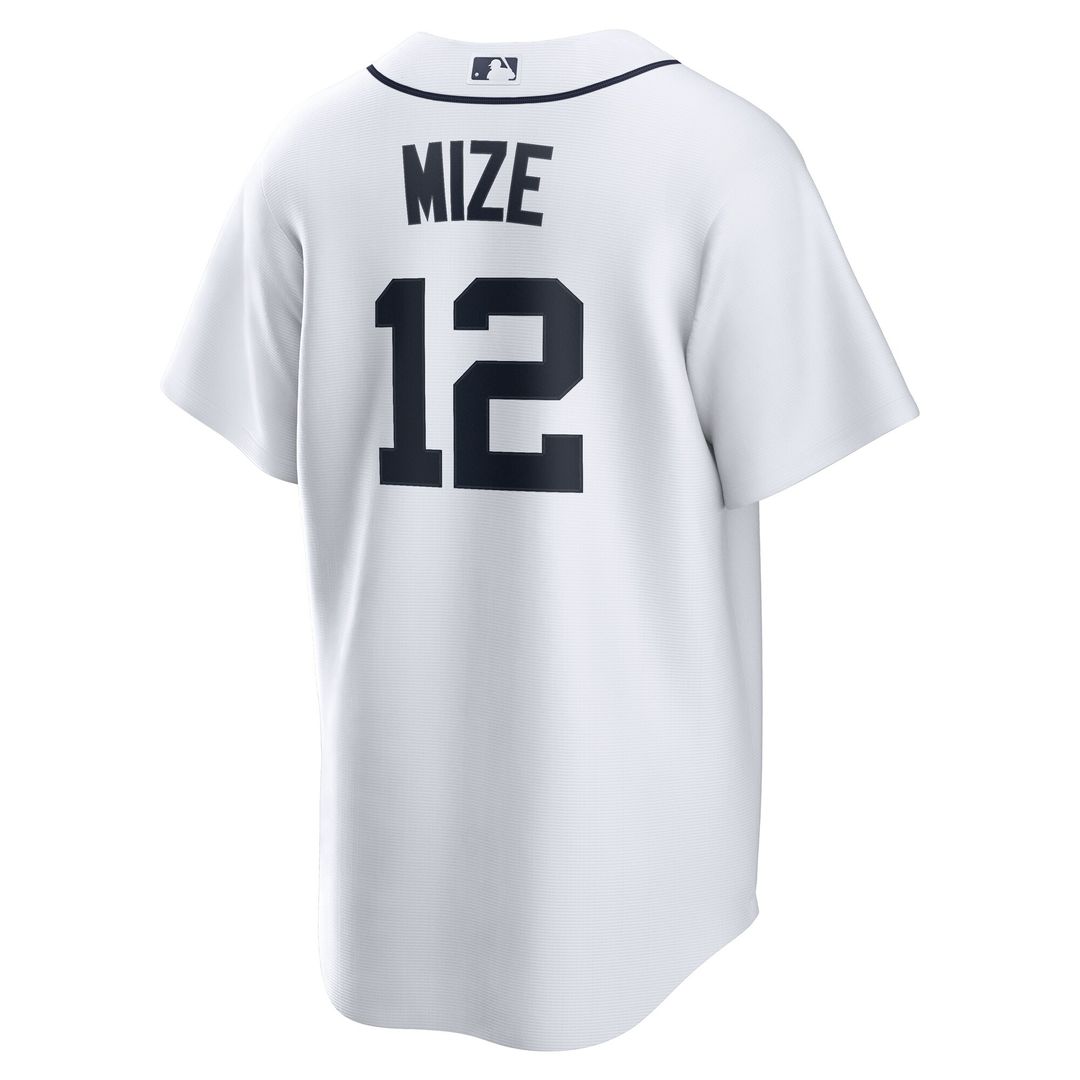 Casey Mize Detroit Tigers Nike Home Replica Jersey - White Official MLB Team Apparel Baseball Fan Gear