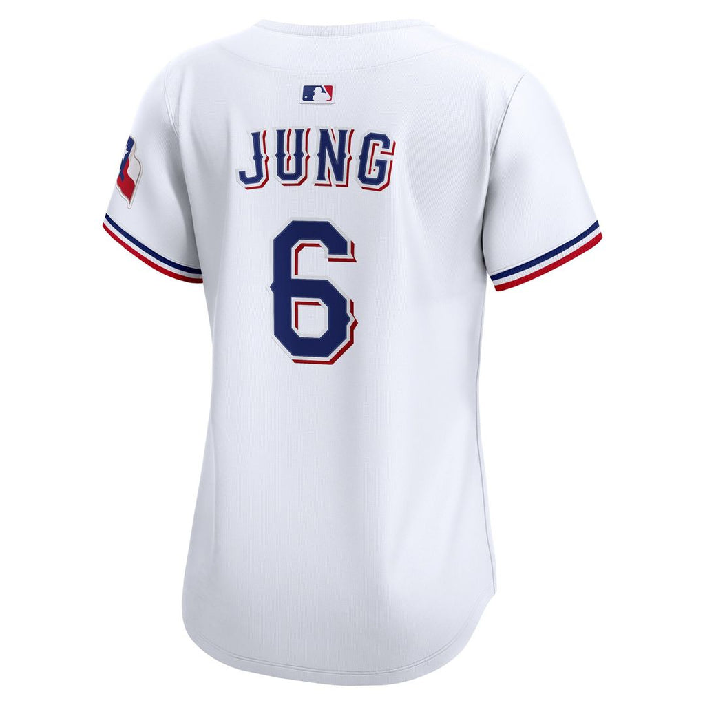 Josh Jung Texas Rangers Nike Women's Home Limited Player Jersey - White Official MLB Team Apparel Baseball Fan Gear
