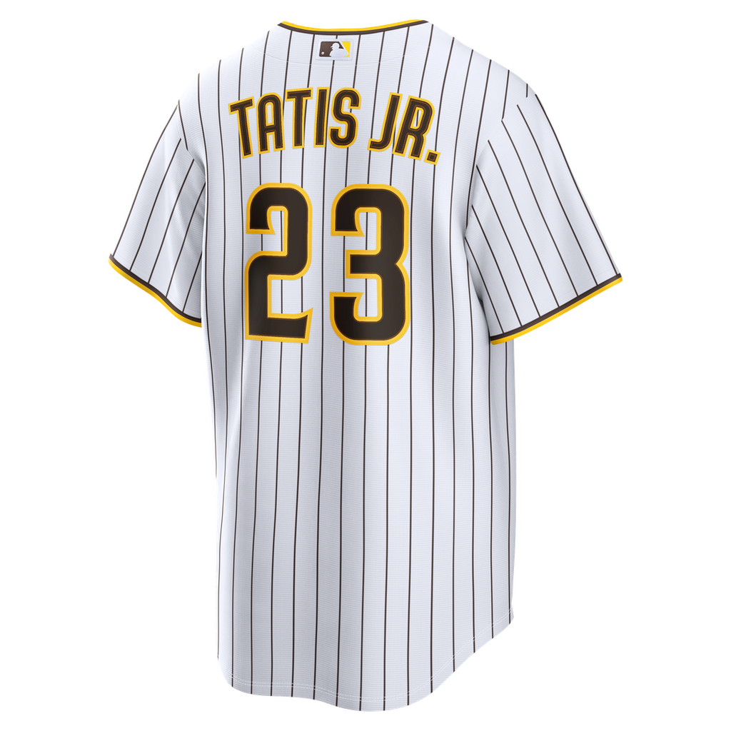 Fernando Tatis Jr. San Diego Padres Nike Alternate Replica Jersey - Sand Official MLB Team Apparel Baseball Fan Gear
