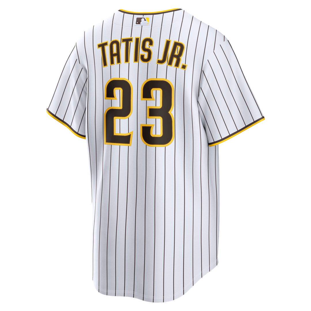 Fernando Tatis Jr. San Diego Padres Nike Alternate Replica Jersey - Sand Official MLB Team Apparel Baseball Fan Gear
