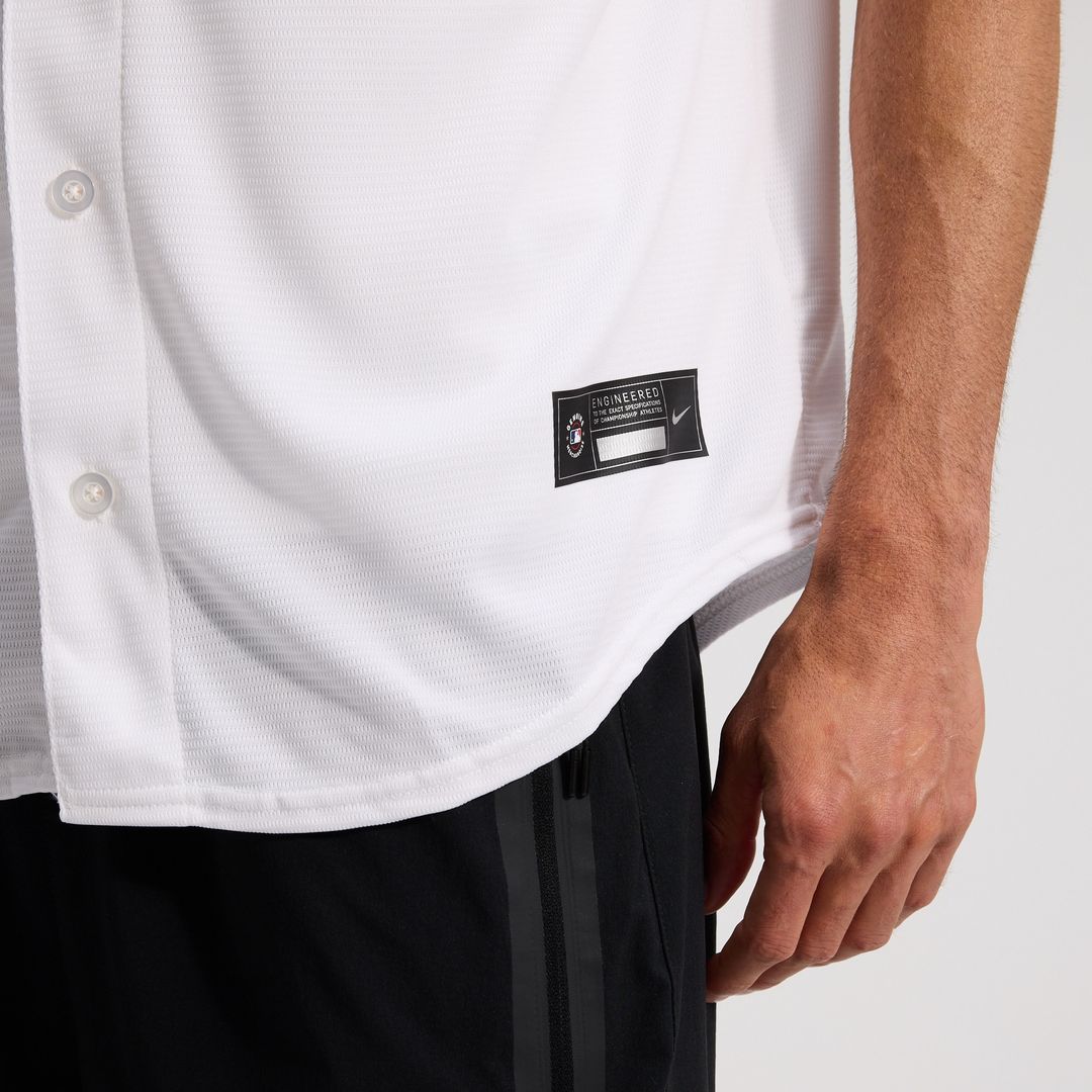 Athletics Nike Home Replica Team Jersey - White Official MLB Team Apparel Baseball Fan Gear