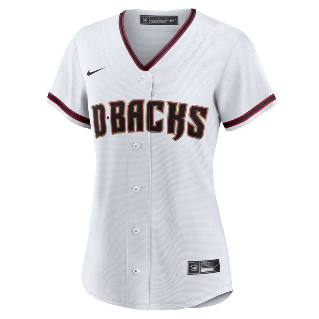Corbin Carroll Arizona Diamondbacks Nike Women's Home Replica Player Jersey - White Official MLB Team Apparel Baseball Fan Gear