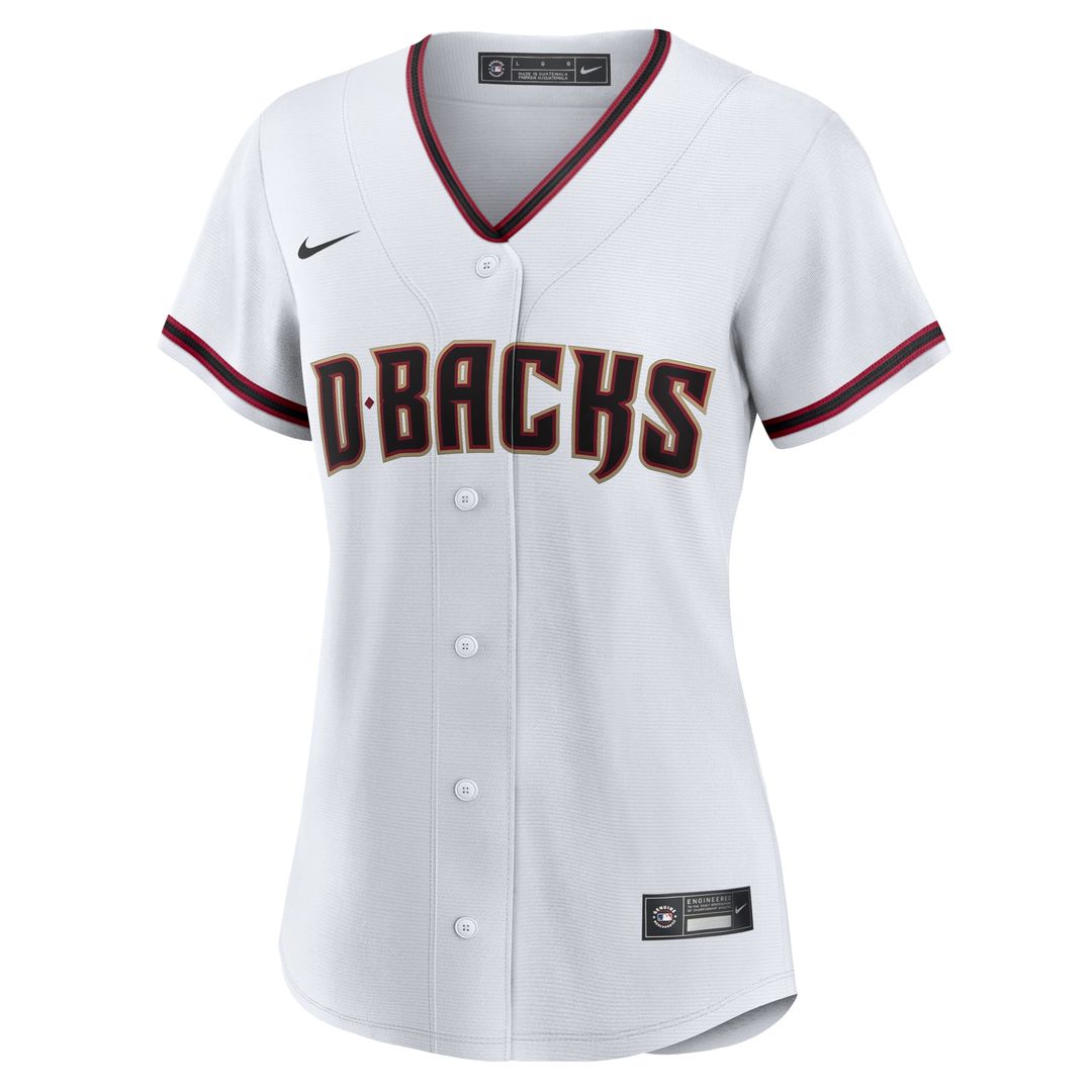 Corbin Carroll Arizona Diamondbacks Nike Women's Home Replica Player Jersey - White Official MLB Team Apparel Baseball Fan Gear