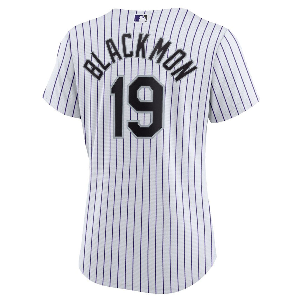 Charlie Blackmon Colorado Rockies Nike Women's Home Replica Player Jersey - White Official MLB Team Apparel Baseball Fan Gear