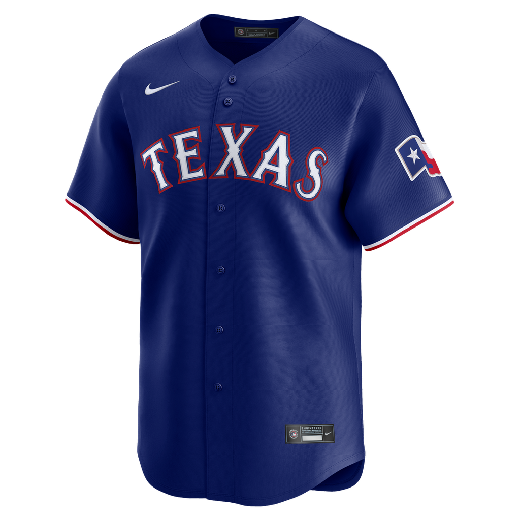 Corey Seager Texas Rangers Nike Alternate 2 Limited Jersey - Royal Official MLB Team Apparel Baseball Fan Gear