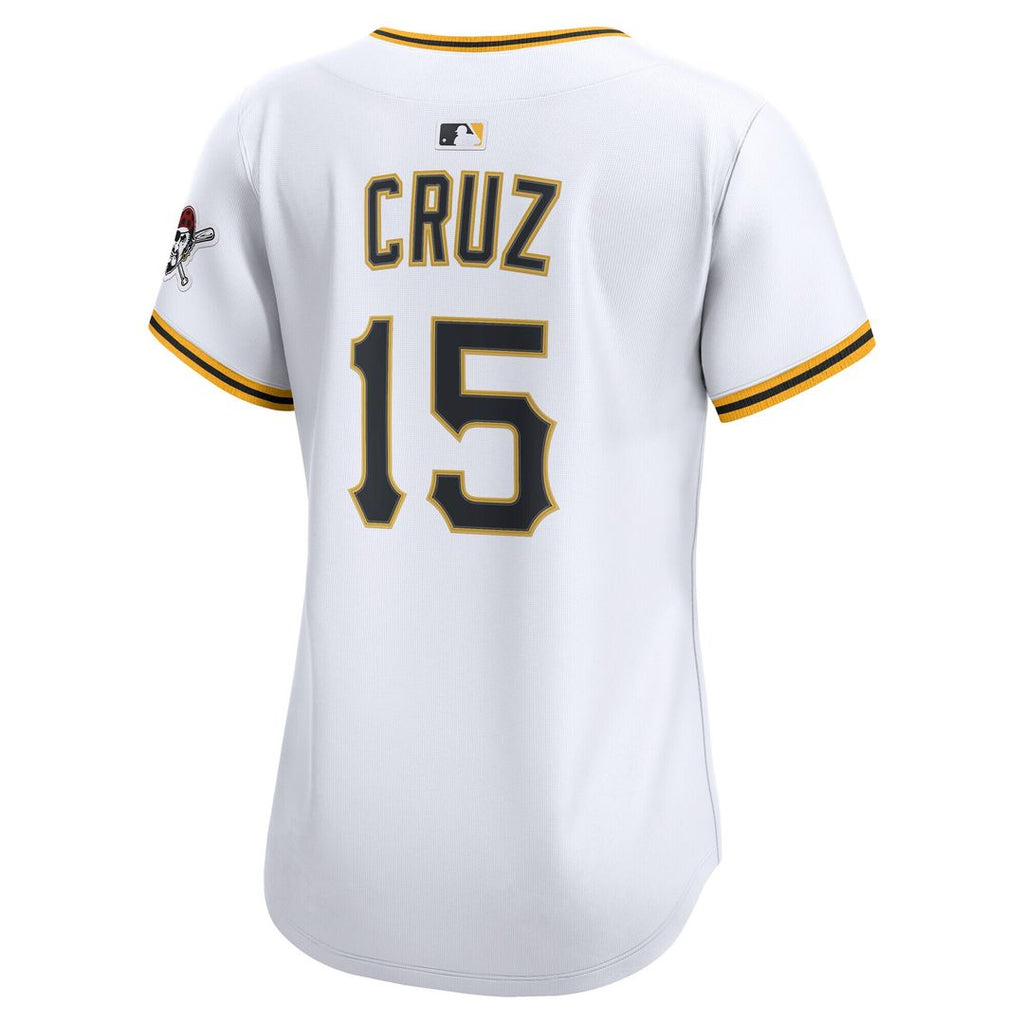 Oneil Cruz Pittsburgh Pirates Nike Women's Home Limited Player Jersey - White Official MLB Team Apparel Baseball Fan Gear