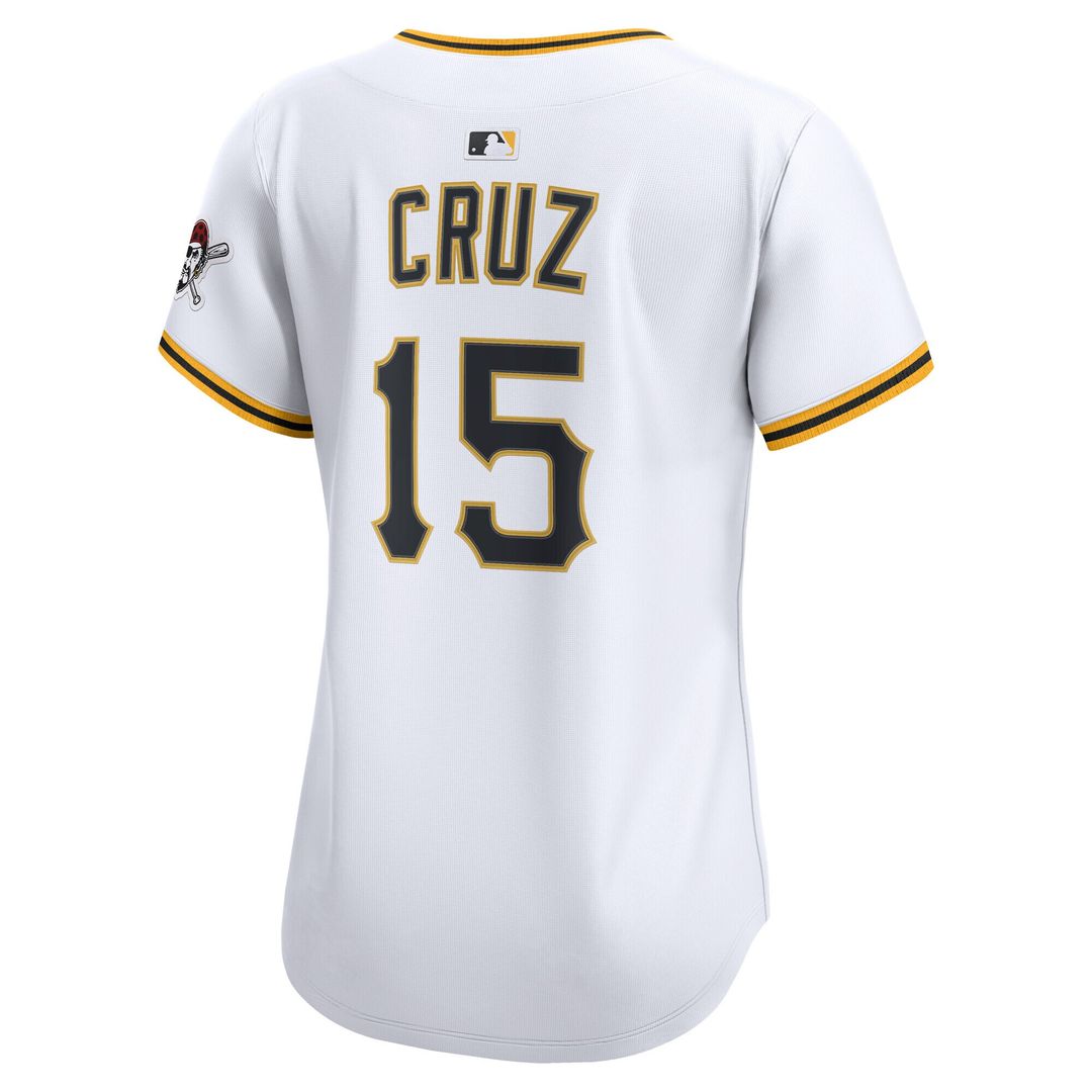 Oneil Cruz Pittsburgh Pirates Nike Women's Home Limited Player Jersey - White Official MLB Team Apparel Baseball Fan Gear