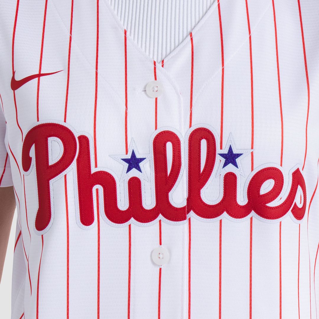 Bryce Harper Philadelphia Phillies Nike Women's Home Replica Player Jersey - White Official MLB Team Apparel Baseball Fan Gear