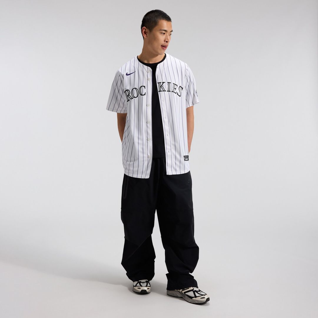 Colorado Rockies Nike Home Limited Jersey - White Official MLB Team Apparel Baseball Fan Gear