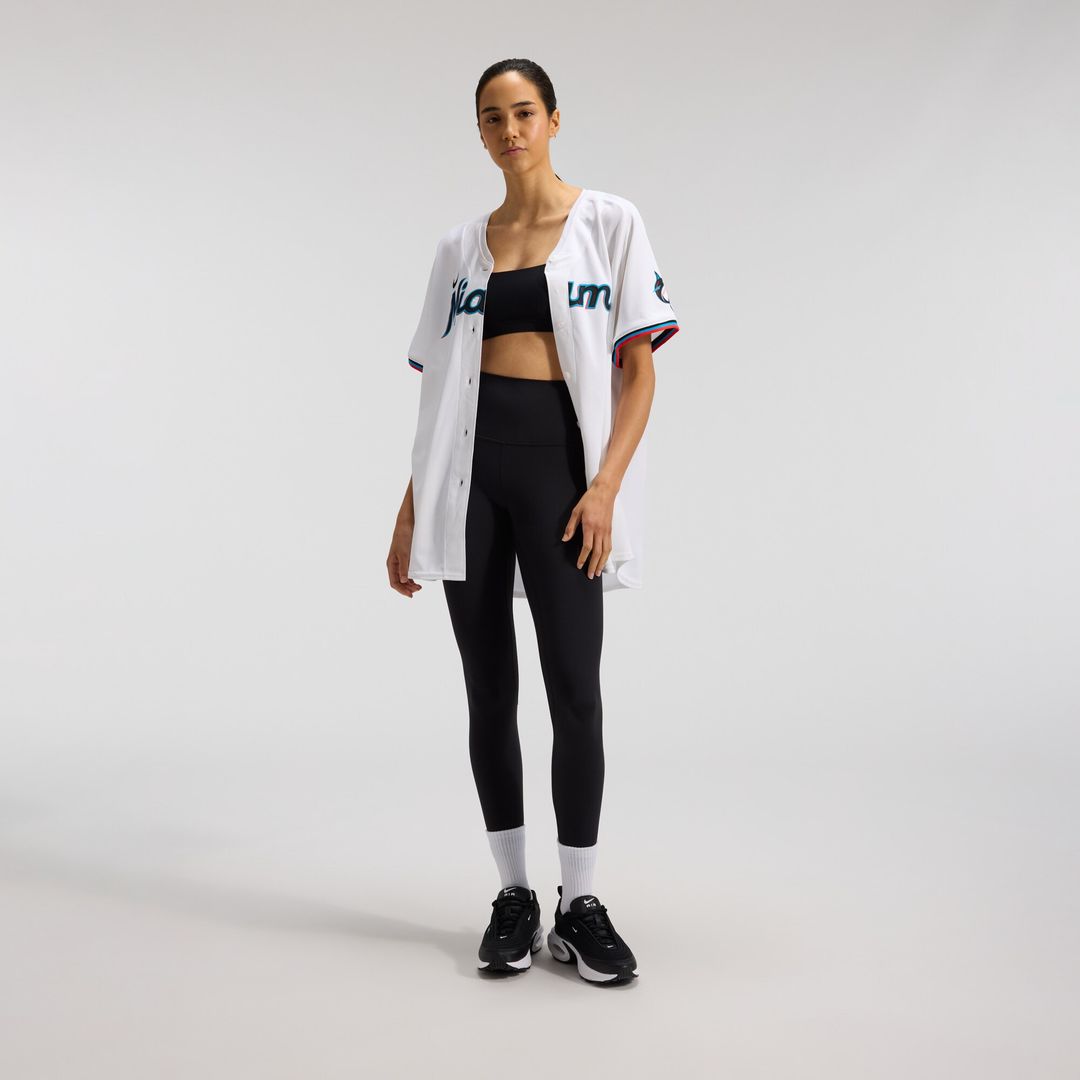 Sandy Alcantara Miami Marlins Nike Women's Home Limited Player Jersey – White Official MLB Team Apparel Baseball Fan Gear
