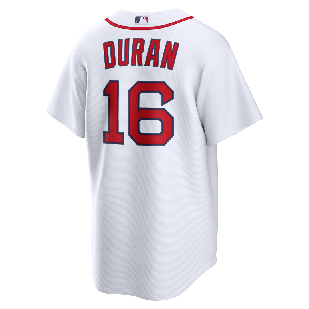 Jarren Duran Boston Red Sox Nike Home Replica Jersey - White Official MLB Team Apparel Baseball Fan Gear