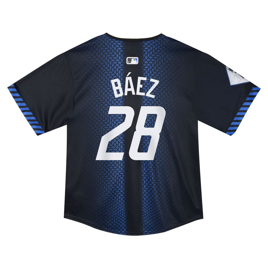 Javier Baez Detroit Tigers Nike Toddler 2024 City Connect Limited Jersey - Navy Official MLB Team Apparel Baseball Fan Gear