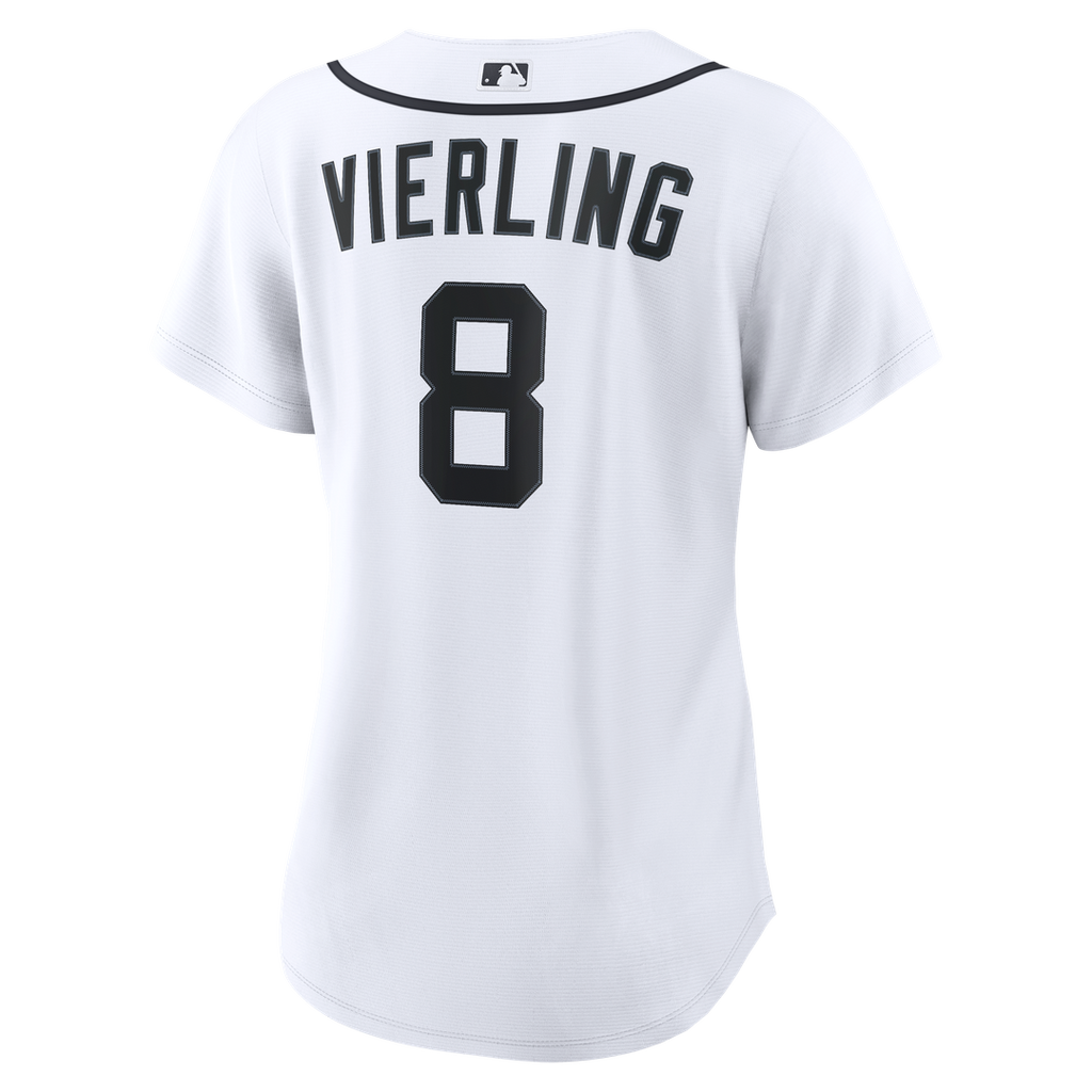 Matt Vierling Detroit Tigers Nike Women's Home Replica Jersey - White Official MLB Team Apparel Baseball Fan Gear