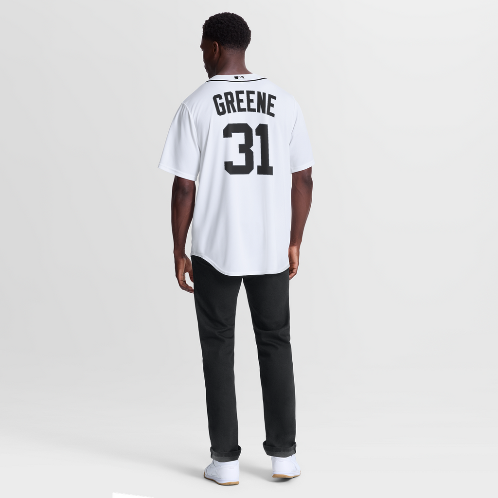 Riley Greene Detroit Tigers Nike Home Replica Jersey - White Official MLB Team Apparel Baseball Fan Gear