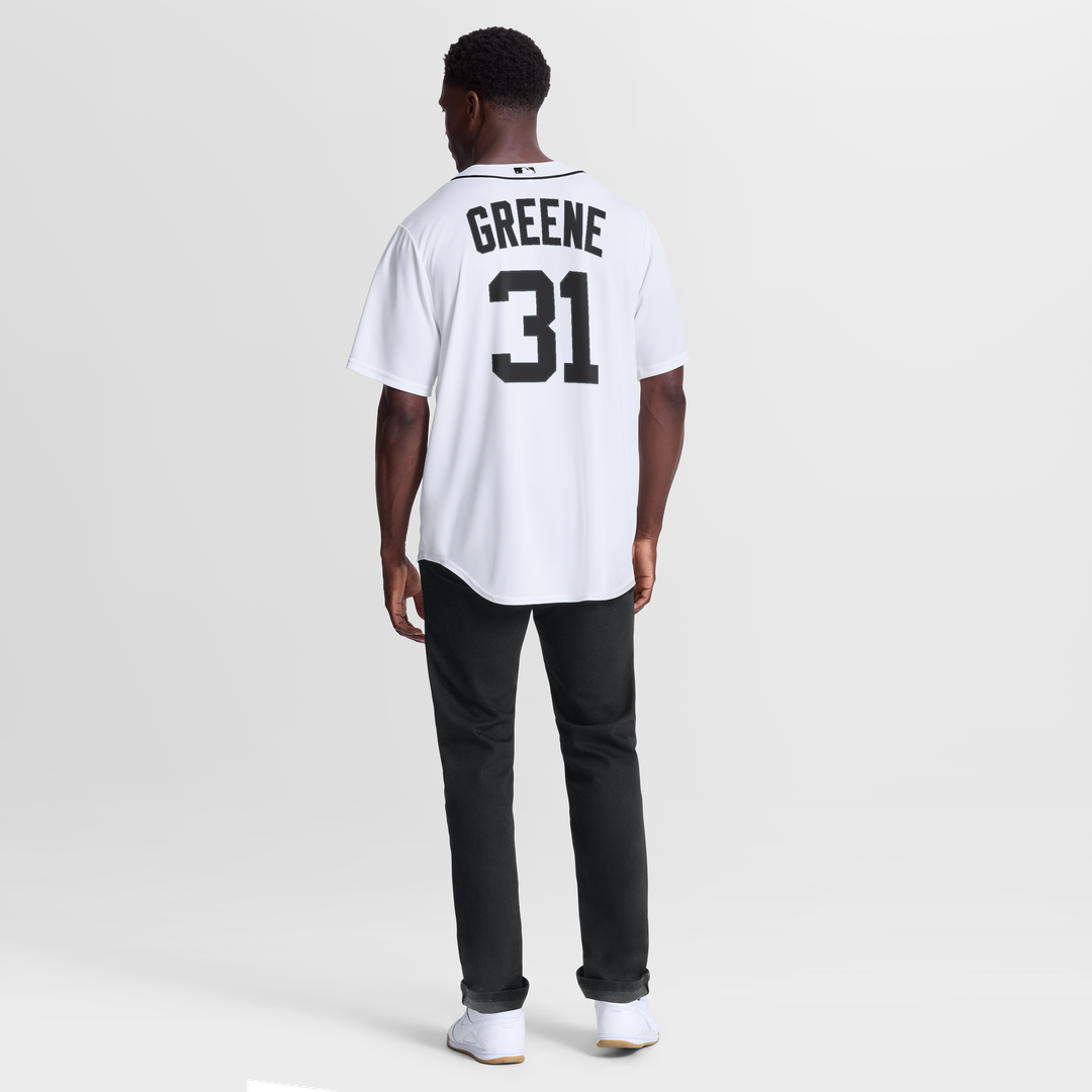 Riley Greene Detroit Tigers Nike Home Replica Jersey - White Official MLB Team Apparel Baseball Fan Gear