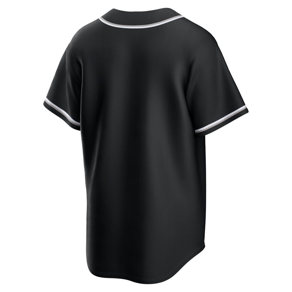 Colorado Rockies Nike Fashion Replica Black Out Jersey Official MLB Team Apparel Baseball Fan Gear