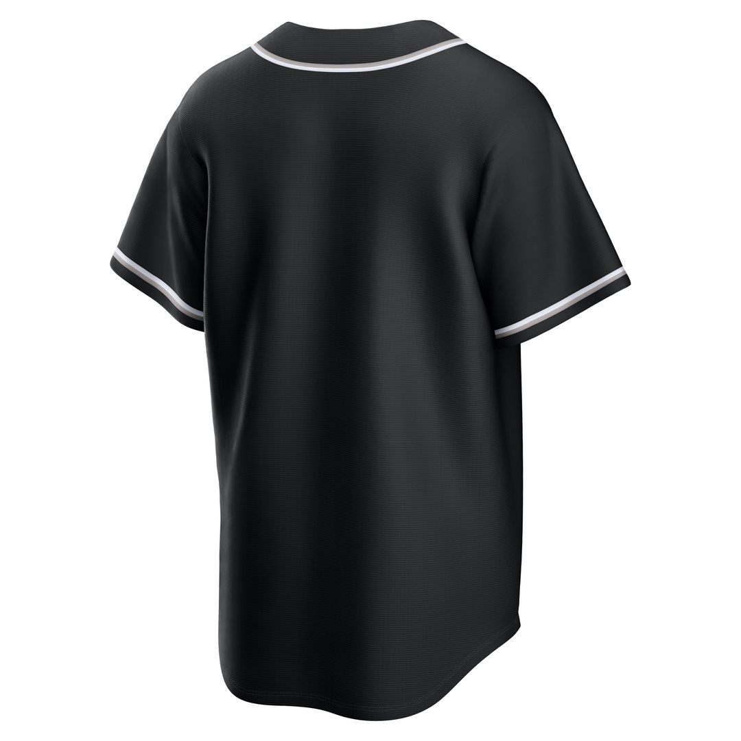 Colorado Rockies Nike Fashion Replica Black Out Jersey Official MLB Team Apparel Baseball Fan Gear