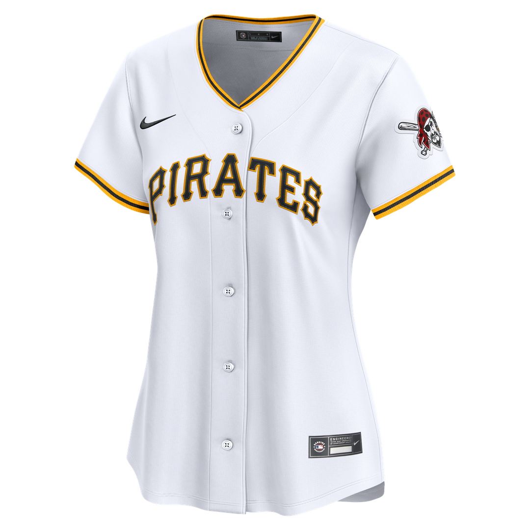 Pittsburgh Pirates Nike Women's Home Limited Jersey - White Official MLB Team Apparel Baseball Fan Gear