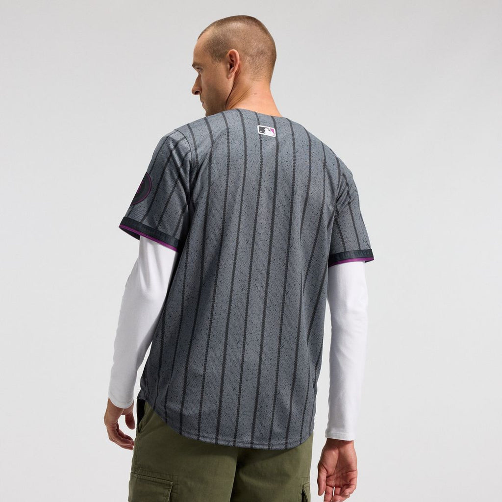 New York Mets Nike City Connect Limited Jersey - Gray Official MLB Team Apparel Baseball Fan Gear