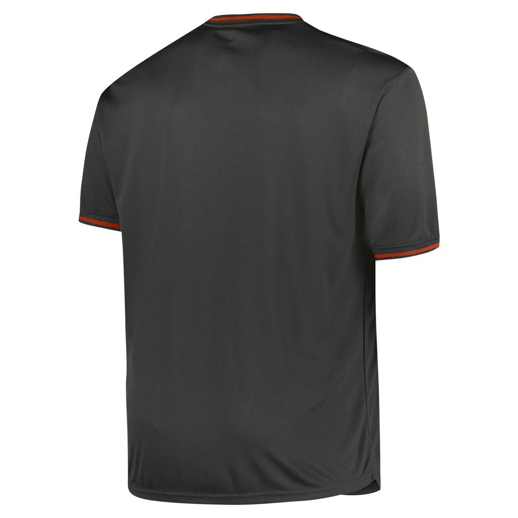 Houston Astros Profile Big & Tall Pop Fashion Jersey - Charcoal Official MLB Team Apparel Baseball Fan Gear