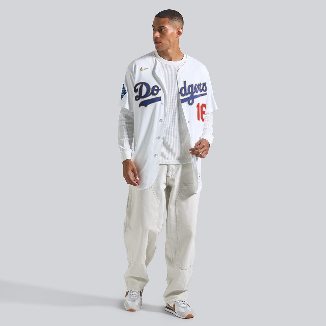 Will Smith Los Angeles Dodgers Nike 2026 Gold Collection Authentic Jersey - White Official MLB Team Apparel Baseball Fan Gear