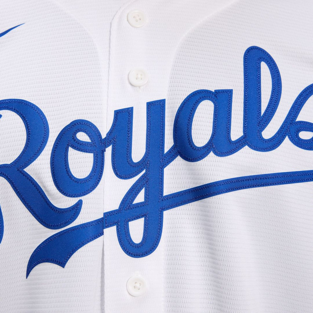 Bobby Witt Jr. Kansas City Royals Nike Home Replica Player Jersey - White Official MLB Team Apparel Baseball Fan Gear