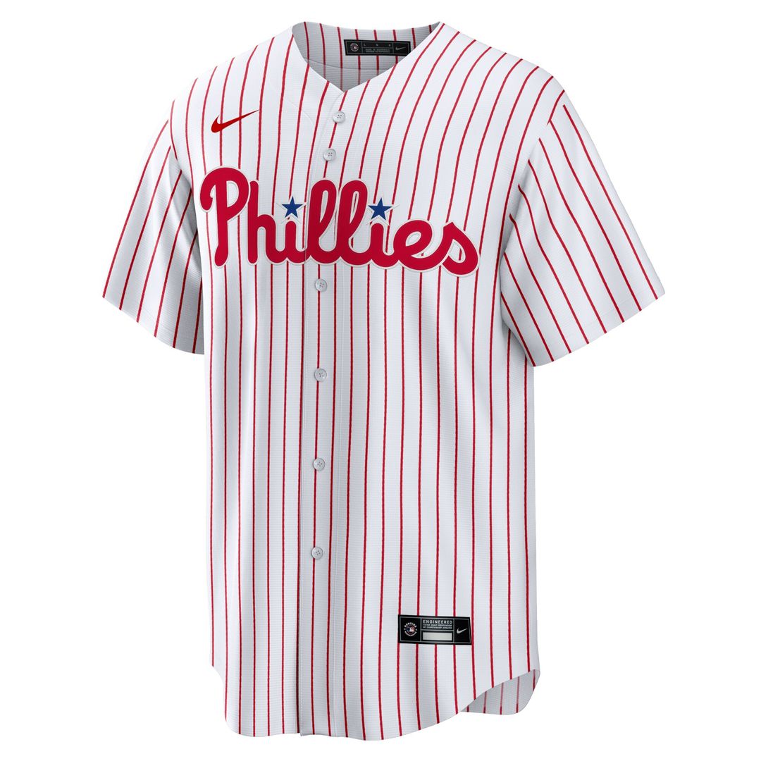 Aaron Nola Philadelphia Phillies Nike Home Replica Player Name Jersey - White Official MLB Team Apparel Baseball Fan Gear