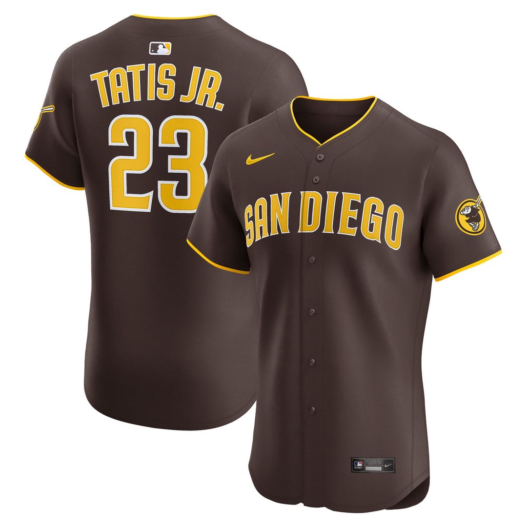 Fernando Tatis Jr. San Diego Padres Nike Home Elite Jersey - White Official MLB Team Apparel Baseball Fan Gear
