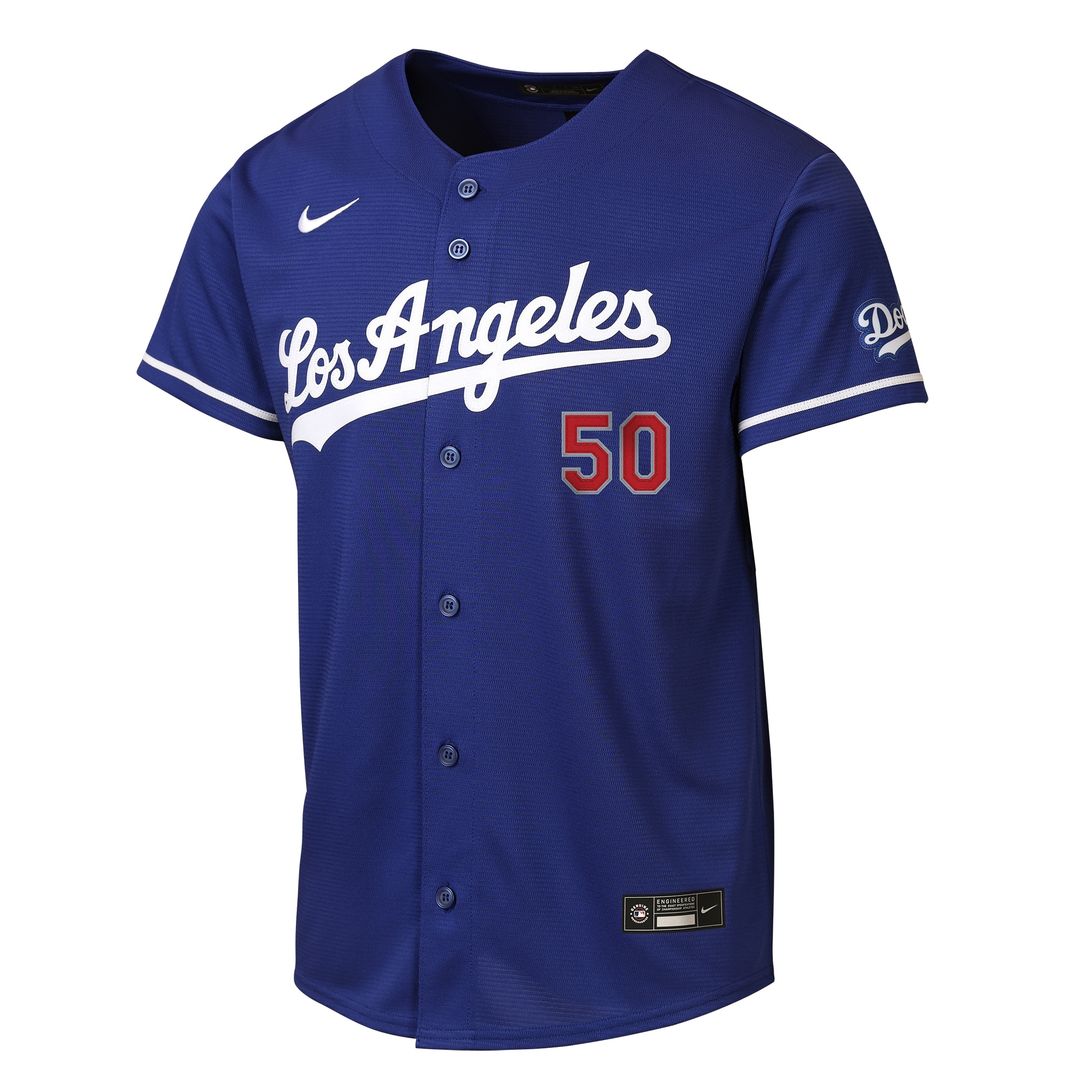Mookie Betts Los Angeles Dodgers Nike Youth Alternate Stadium Jersey - Royal Official MLB Team Apparel Baseball Fan Gear