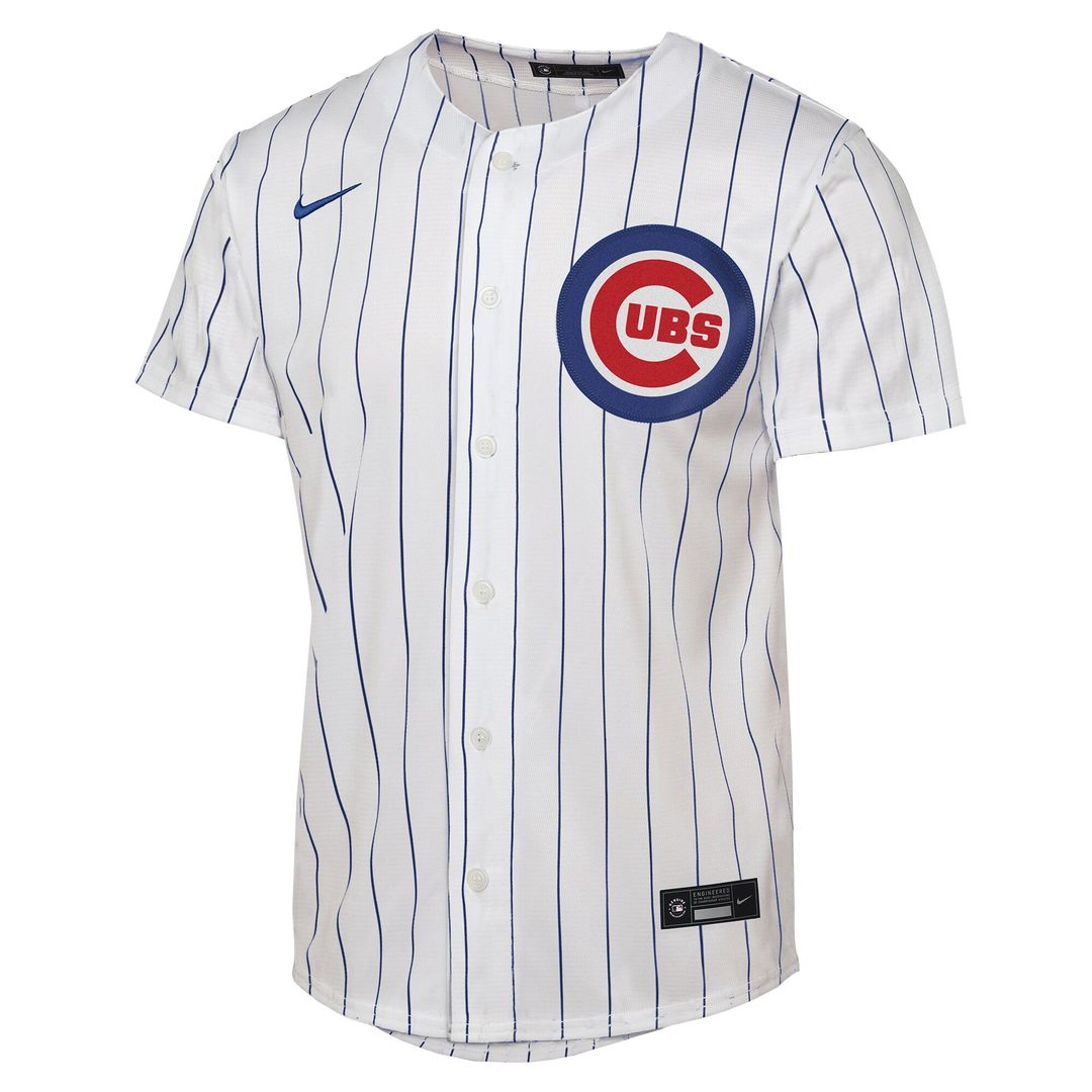 Alex Bregman Chicago Cubs Nike Youth Home Replica Jersey - White Official MLB Team Apparel Baseball Fan Gear
