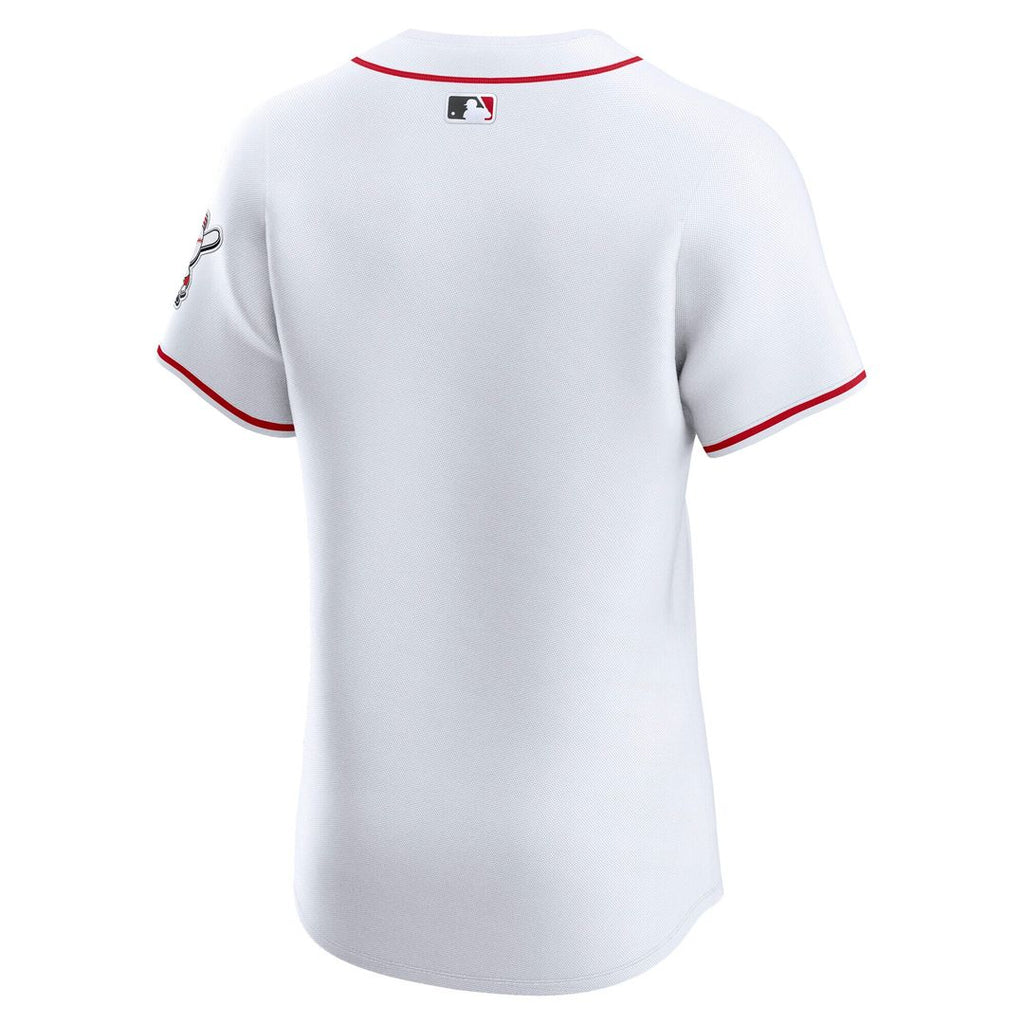 Cincinnati Reds Nike Home Elite Jersey - White Official MLB Team Apparel Baseball Fan Gear